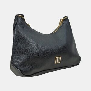 Victoria's Secret Black and Gold Shoulder Bag